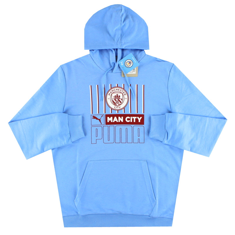 Sudadera con capucha Puma FtblCore del Manchester City 2022-23 *NUEVA EN CAJA* XL