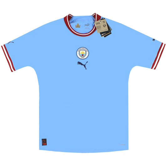 2022-23 Manchester City Puma Player Issue Home Shirt *w/tags*