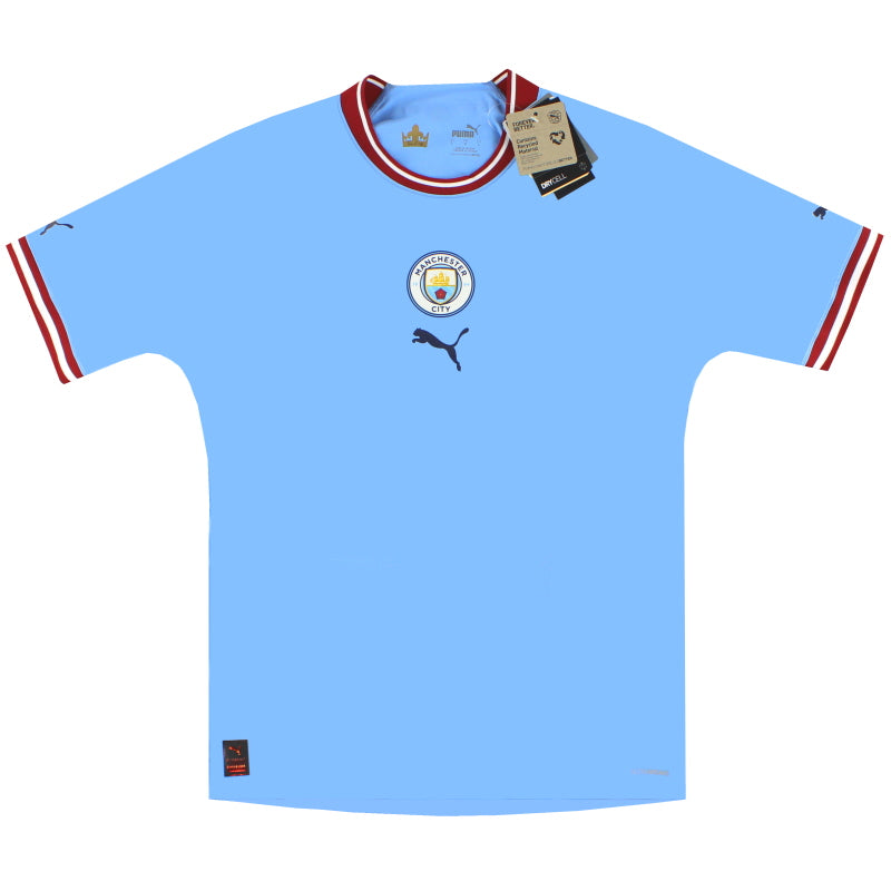 2022-23 Manchester City Puma Player Issue Home Shirt *w/tags*