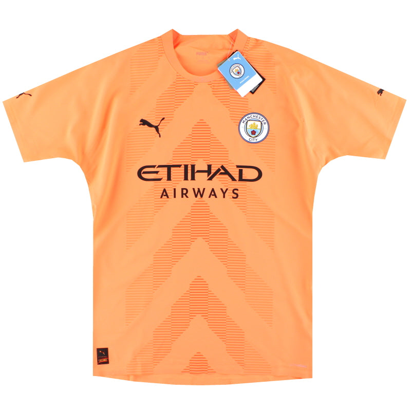 2022-23 Camiseta de Portero Puma del Manchester City (versión jugador) *con etiquetas* Talla M