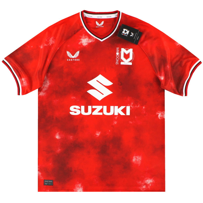 Camiseta de visitante del MK Dons Castore 2022-23 *NIB* M