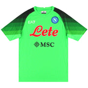 2022-23 Camiseta de portero del Napoli EA7 European *Como nueva* XL