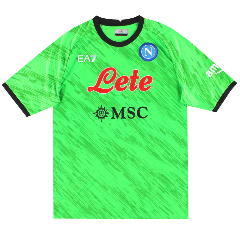 Camiseta Portero Napoli EA7 2022-23 *Como Nueva* S