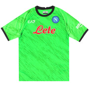 2022-23 Camiseta de portero del Napoli EA7 *Como nueva* XXL