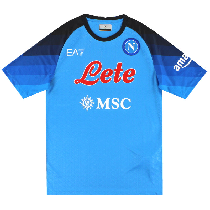 Camiseta local básica del Napoli EA7 2022-23 M