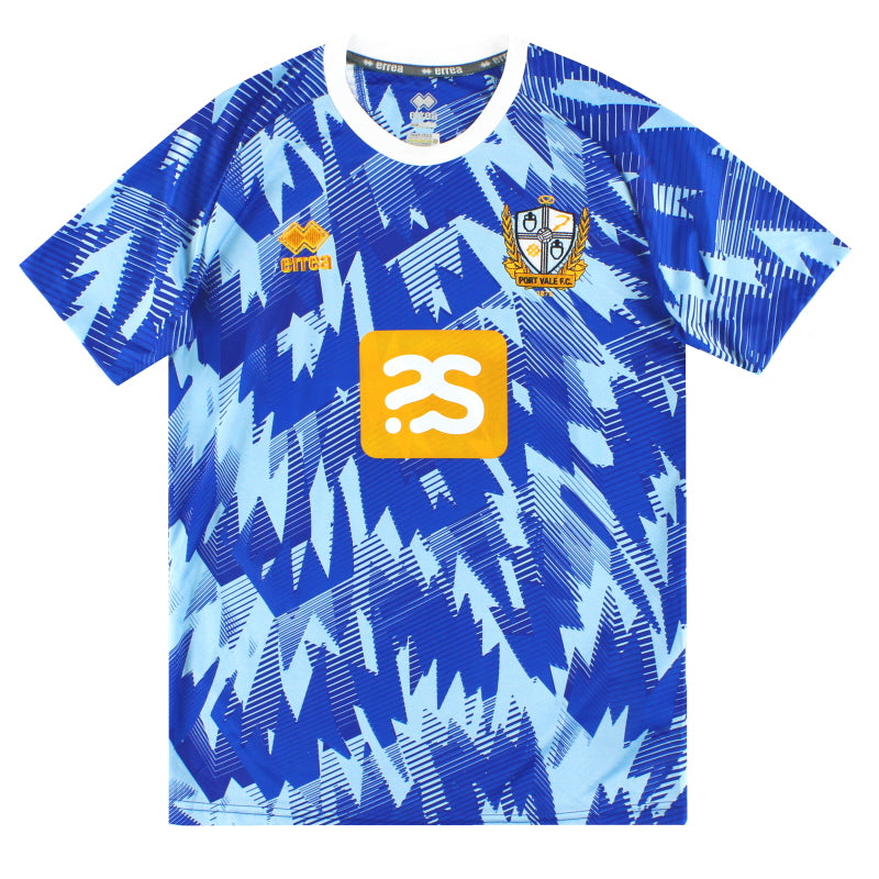 Camiseta de visitante Errea del Port Vale 2022-23 *NUEVA EN CAJA* L