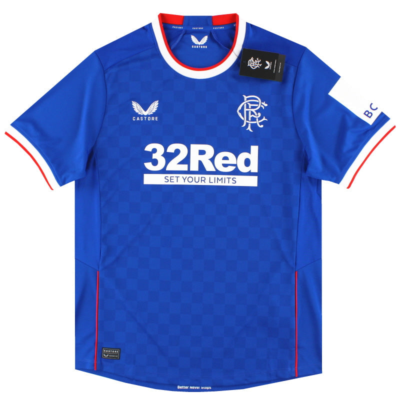 Camiseta de local Castore de los Rangers 2022-23 *NIB* XL