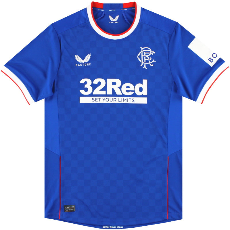 Camiseta local Rangers Castore 2022-23 *Como nueva* XXXXL