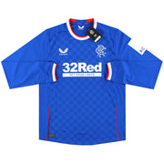 Camiseta Local Pro Castore Manga Larga Rangers 2022-23 *NUEVA EN CAJA*