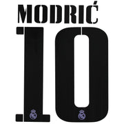 2022-23 Real Madrid Modric #10 CL Juego de nombre de local *BNIB* T