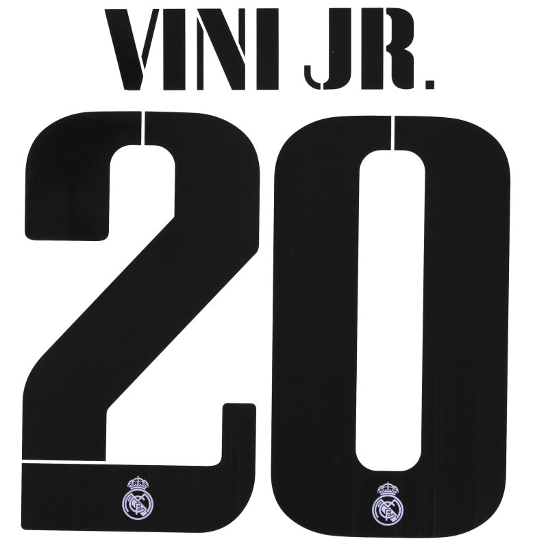 2022-23 Real Madrid Vini Jr. #20 CL Nombre en Casa *BNIB* L