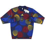 2022-23 España adidas Top de Calentamiento Pre-Partido *con etiquetas* S