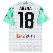 Camiseta de visitante Macron del SPAL 2022-23, edición jugador, Arena #18 *Como nueva* XL