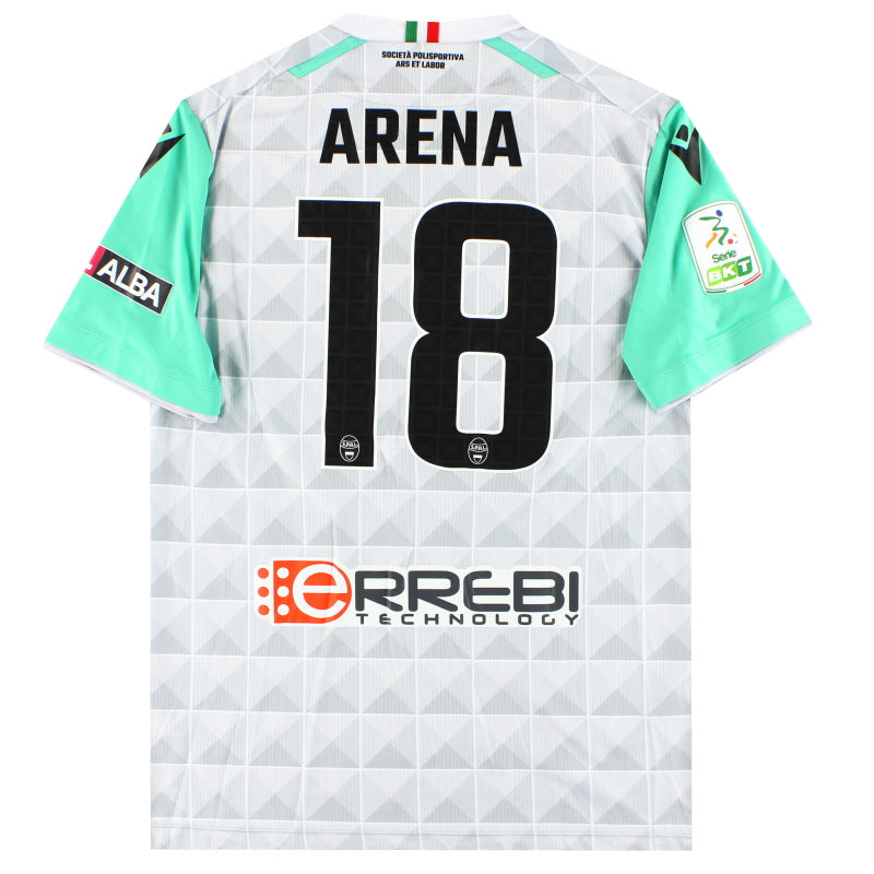 Camiseta de visitante Macron del SPAL 2022-23, edición jugador, Arena #18 *Como nueva* XL