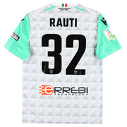 Camiseta de visitante Macron del SPAL 2022-23 emitida por el jugador Rauti #32 *Como nueva* L