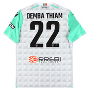 Camiseta de visitante Macron del SPAL 2022-23, edición para jugadores Demba Thiam #22 *Como nueva* XXL