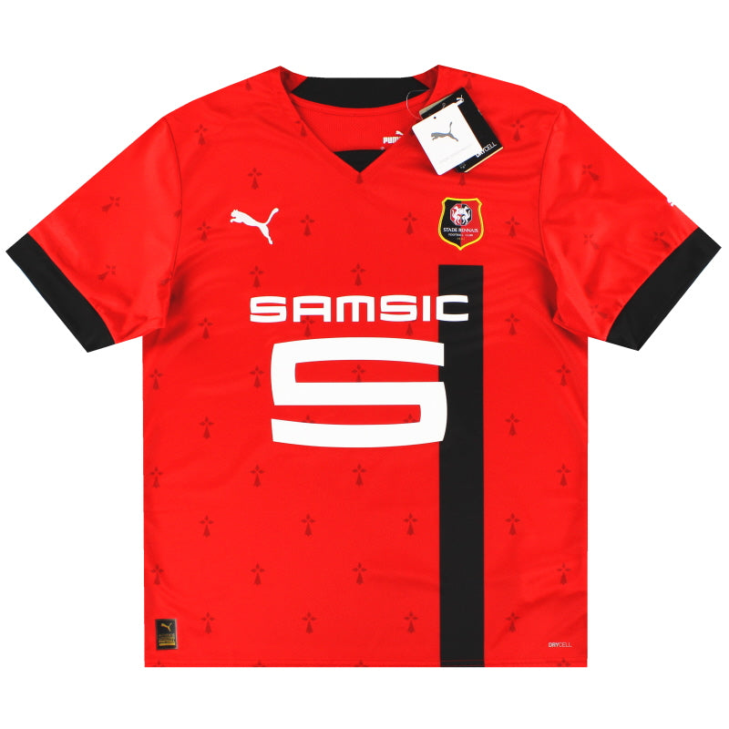 Camiseta de casa Puma del Stade Rennais 2022-23 *con etiquetas* S