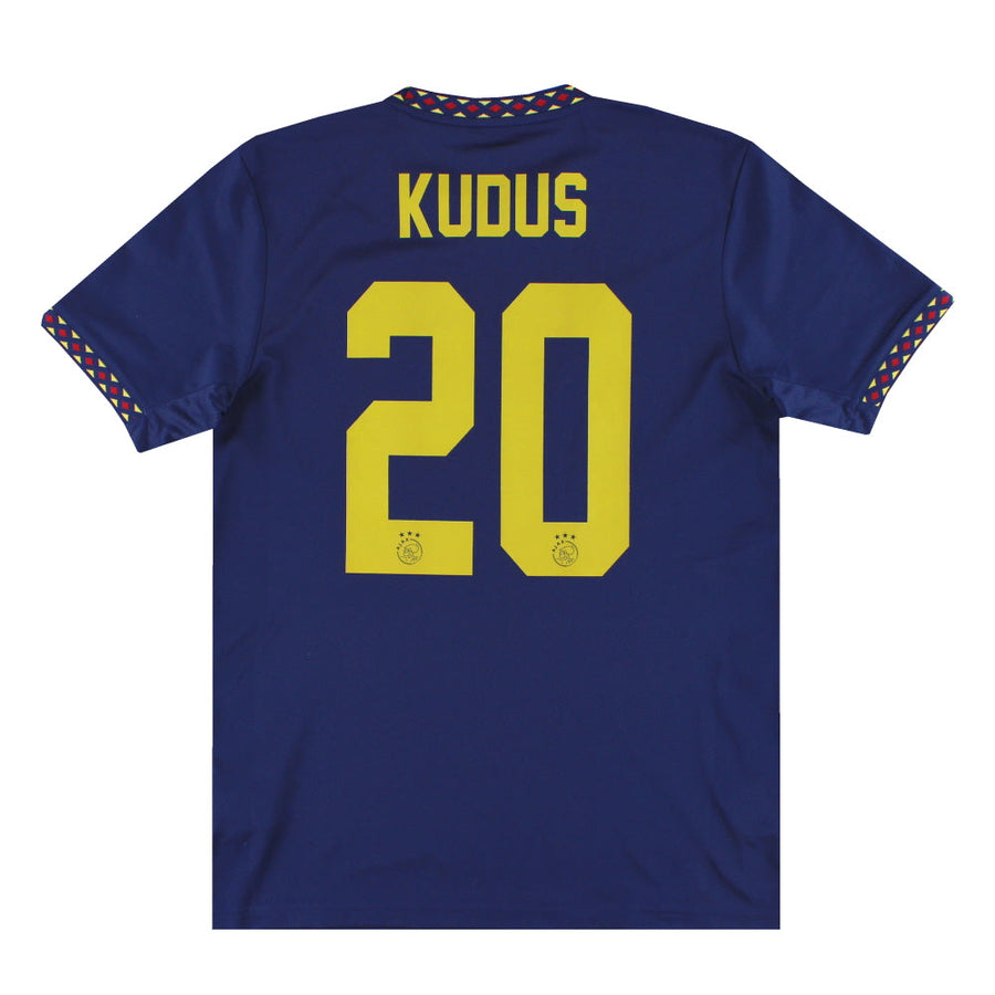 Camiseta de visitante adidas del Ajax 2022-23 Kudus #20 Talla M