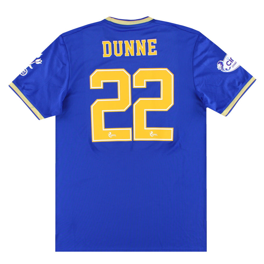 Camiseta de la primera equipación adidas Centenary del Cove Rangers 2022-23 Dunne #22 *Como nueva* M
