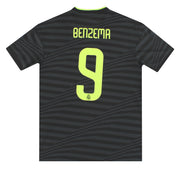 2022-23 Real Madrid adidas Third Shirt Benzema #9 L