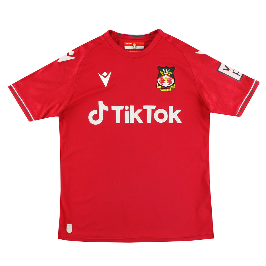 2022-23 Wrexham Macron Home Shirt S