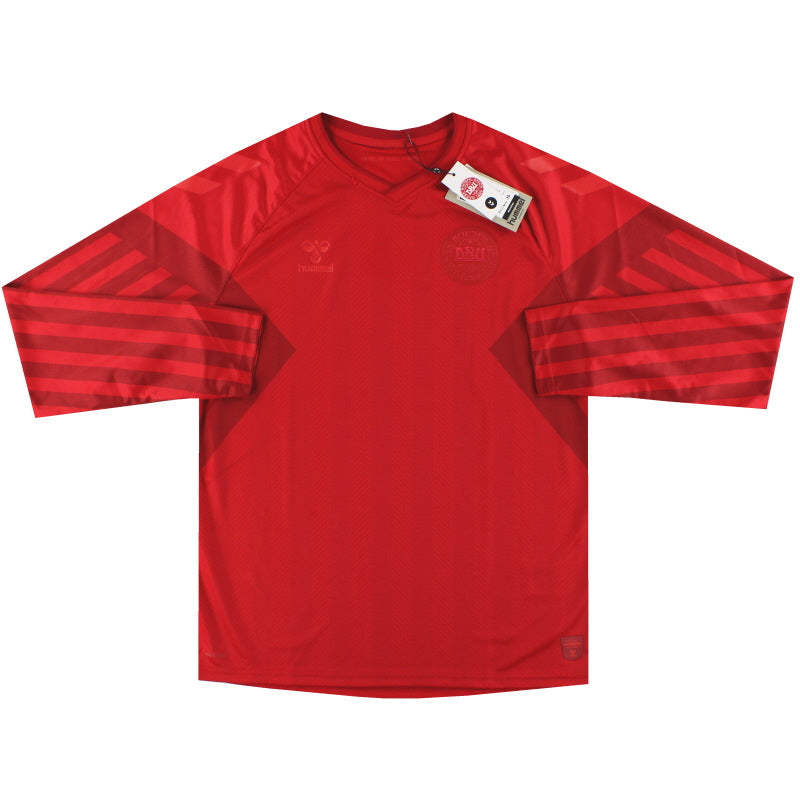 Camiseta Hummel Dinamarca Local Manga Larga 2022 *NUEVA EN CAJA*