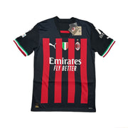 Camiseta de casa AC Milan Leao #17 *BNWT* C/L 2022/23 (Múltiple) Puma