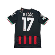 Camiseta de casa AC Milan Leao #17 *BNWT* C/L 2022/23 (Múltiple) Puma