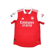 Camiseta de local del Arsenal 2022/23 de Saka #7 *usada en partido* (M) Adidas