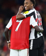 Camiseta de local del Arsenal 2022/23 de Saka #7 *usada en partido* (M) Adidas