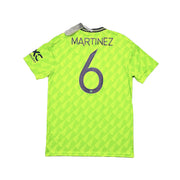 2022/23 Manchester United Martínez #6 camiseta suplente *BNWT* (varias tallas) Adidas