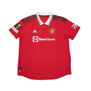Camiseta de local auténtica 2022/23 Manchester United Sancho #25 *NUEVA CON ETIQUETAS* (XXL) Adidas