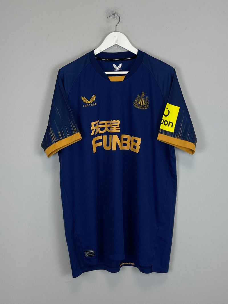2022/23 Newcastle United Bruno G. #39 Away Shirt (XXL) Castore