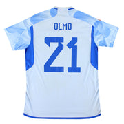 2022 España adidas Camiseta Visitante Olmo #21 XL