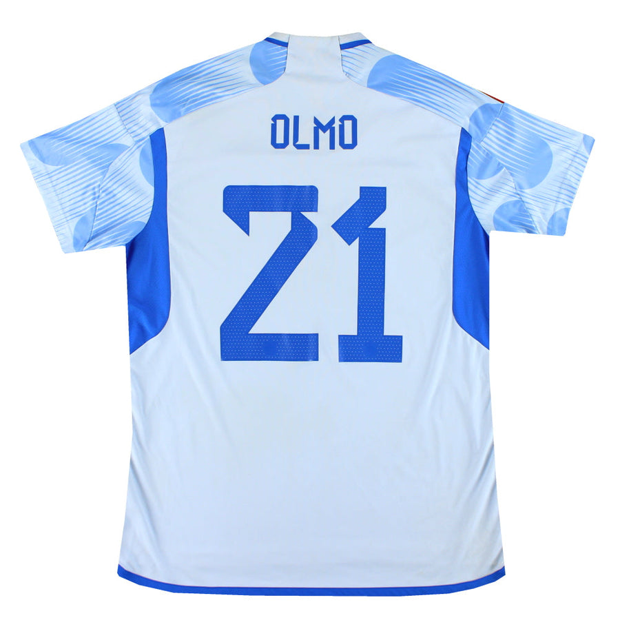 2022 España adidas Camiseta Visitante Olmo #21 XL