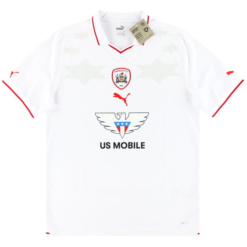 Camiseta de visitante Puma del Barnsley 2023-24 *BNIB* XL