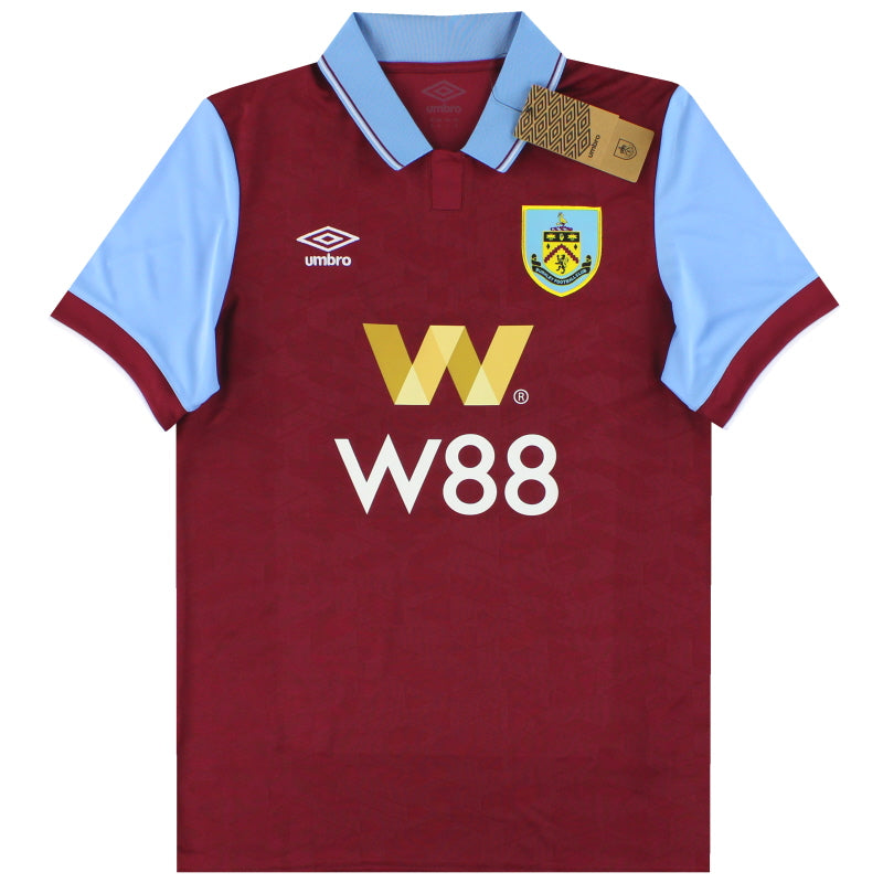 Camiseta Umbro del Burnley FC para la temporada 2023-24, local, *Nueva en Caja*, talla S