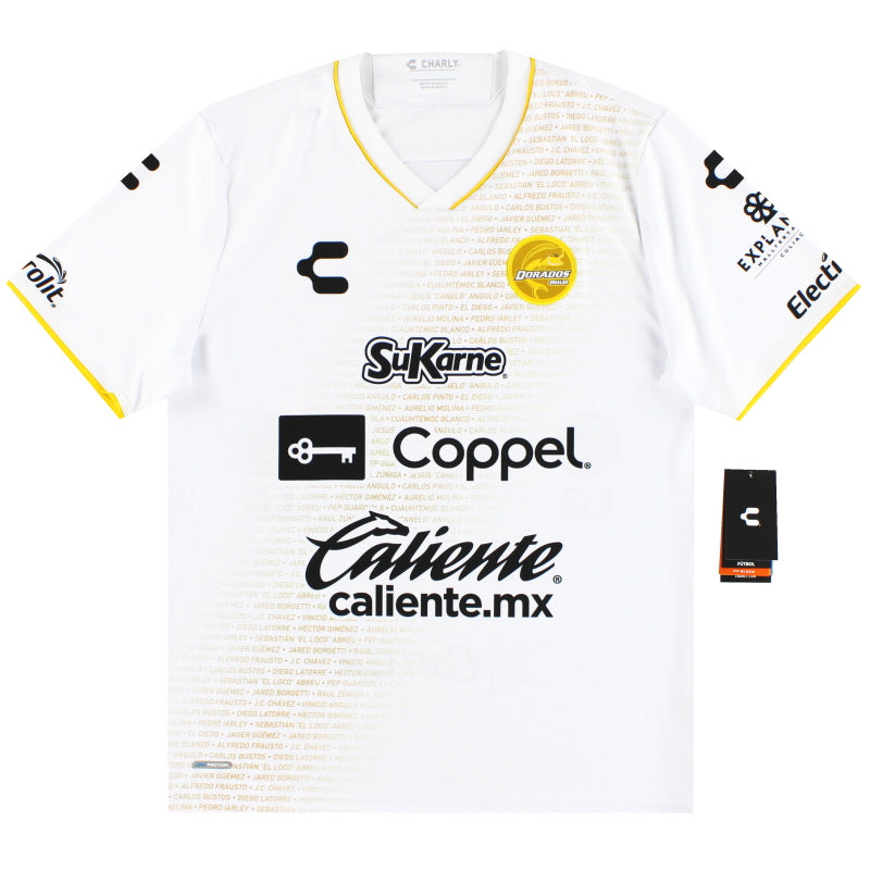 2023-24 Dorados De Sinaloa Charly Camiseta Visitante *Nueva en Caja* L