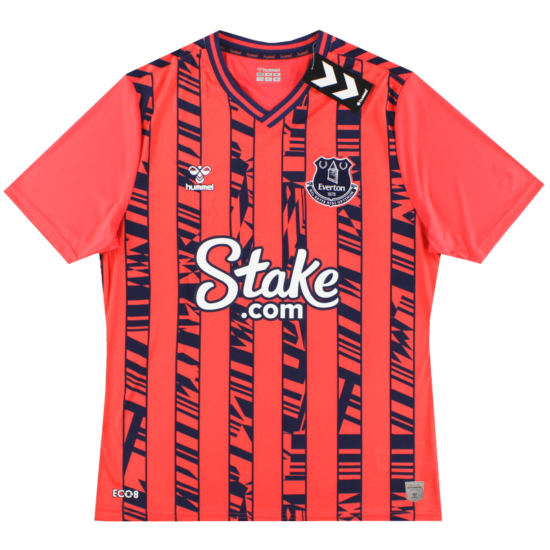 Camiseta de visitante Hummel del Everton 2023-24 *NUEVA EN CAJA* Talla L