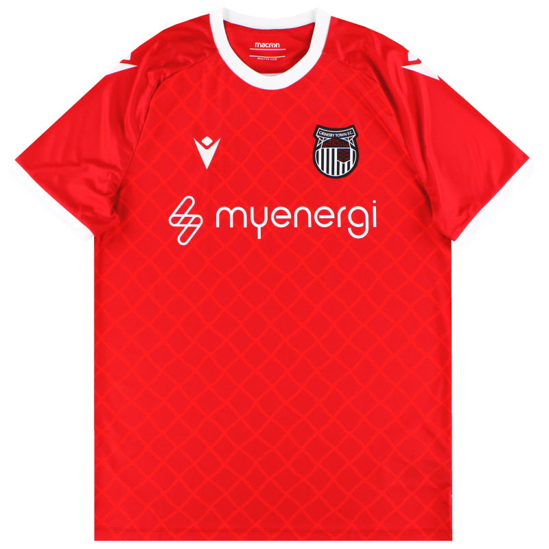 Camiseta Macron Visitante Grimsby Town 2023-24 *NUEVA A ESTRENAR* L