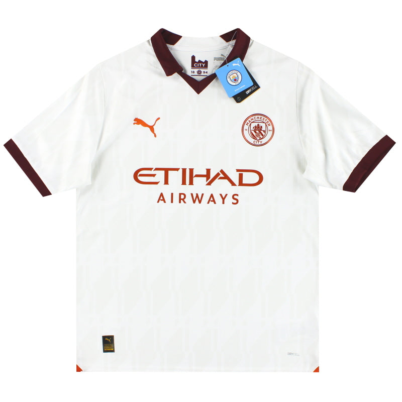 Camiseta de visitante Puma del Manchester City 2023-24 *con etiquetas* XS