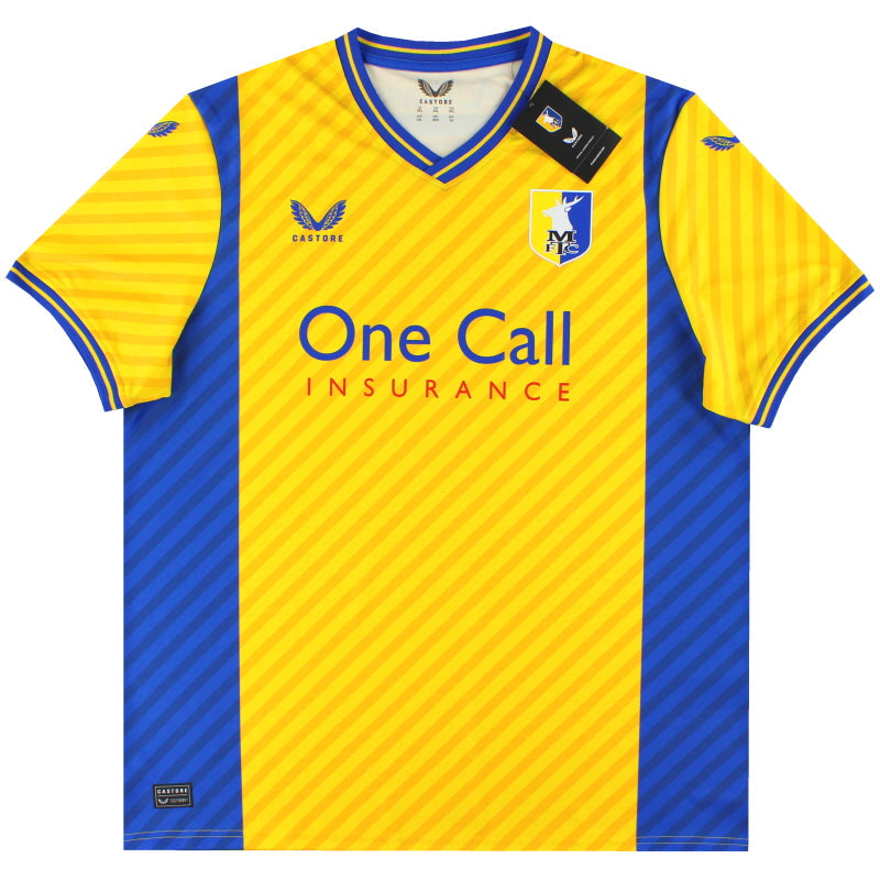 Camiseta Castore Local Mansfield Town 2023-24 *NUEVA EN CAJA* XXL