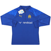 2023-24 Marsella Puma 1/4 Sudadera de Entrenamiento con Cremallera *Nueva con Etiquetas* XL