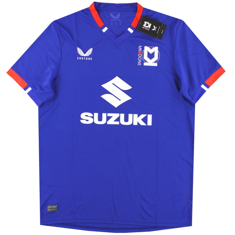 2023-24 MK Dons Castore Tercera camiseta *Nueva en caja* Talla L
