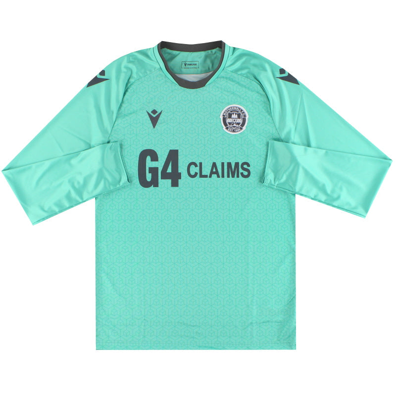 2023-24 Camiseta de Portero Motherwell Macron *Nueva con Etiquetas* L