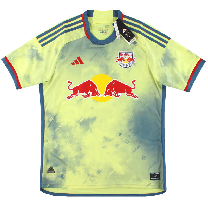 2023-24 New York Red Bulls adidas Camiseta auténtica de local *BNIB* XL