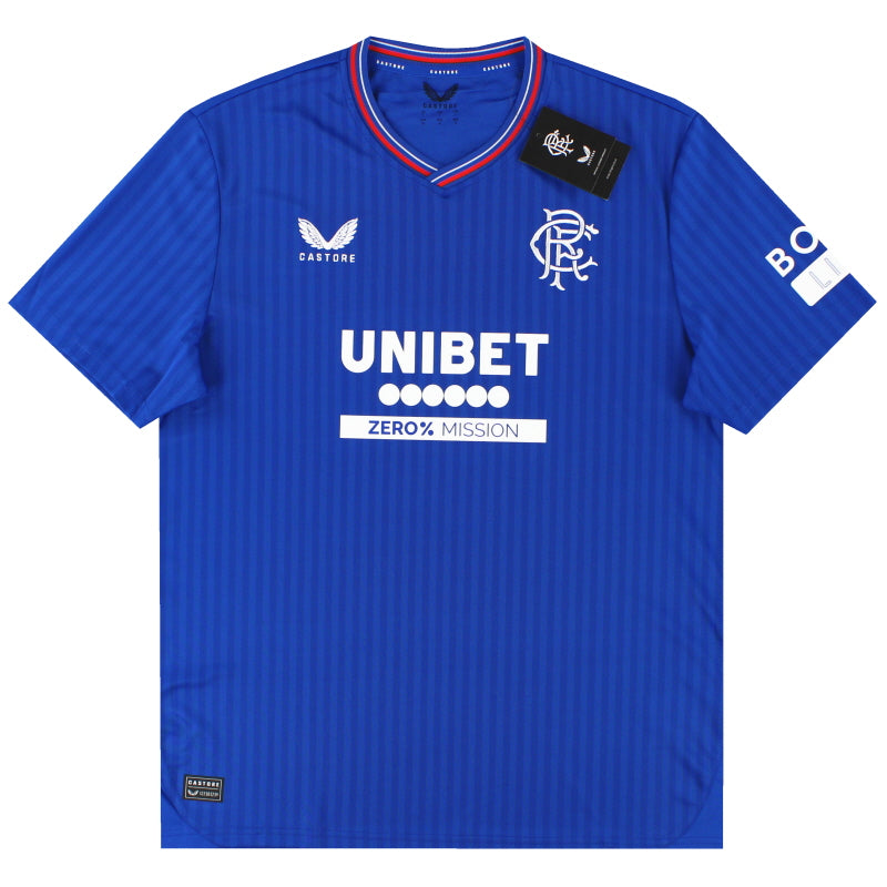 Camiseta local Castore Rangers 2023-24 *NUEVA EN CAJA* S