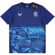 Camiseta estampada Castore del estadio Rangers 2023-24 *NIB* M