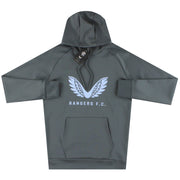 Sudadera con capucha y logo de viaje Castore Rangers 2023-24 *BNIB* S