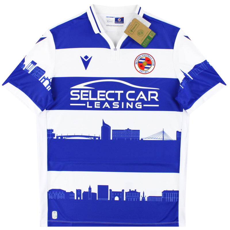 Camiseta Macron de local del Reading 2023-24 *Nueva en caja* Talla L